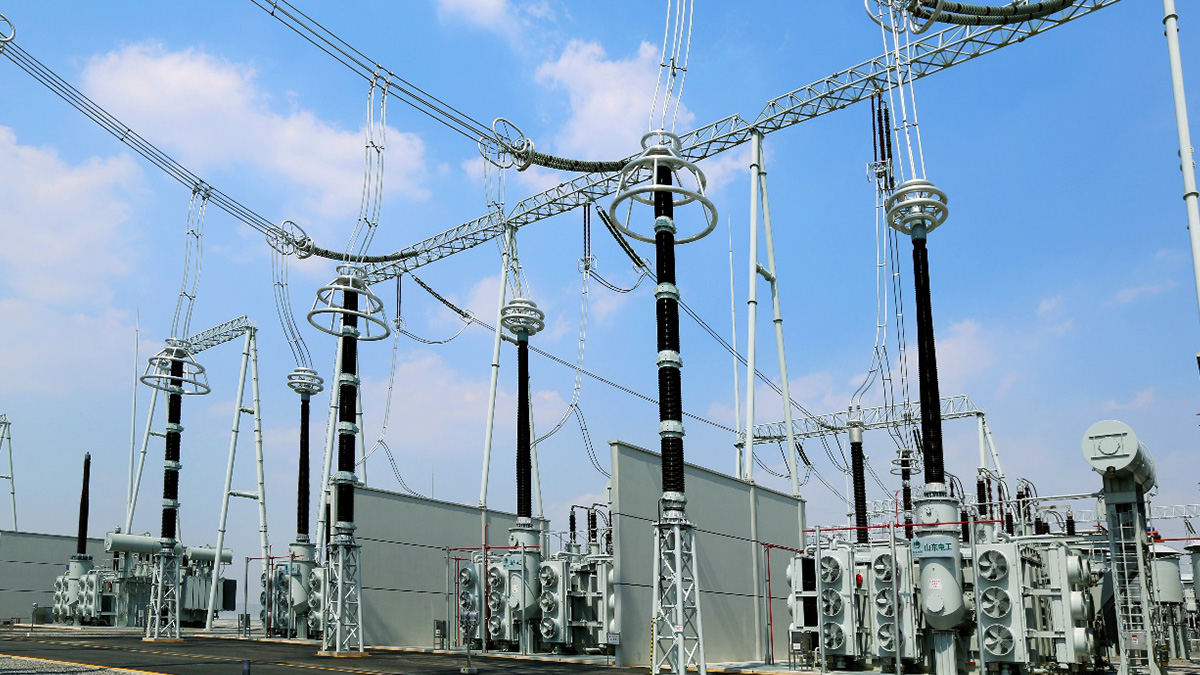Electricity distribution station