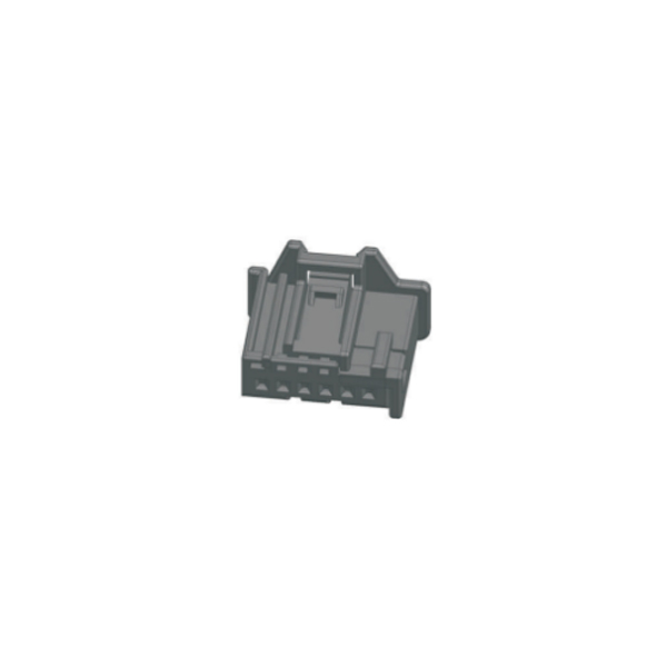 Automobile Connector Female Connector 6P PBT-GF10 Black ST7065-0